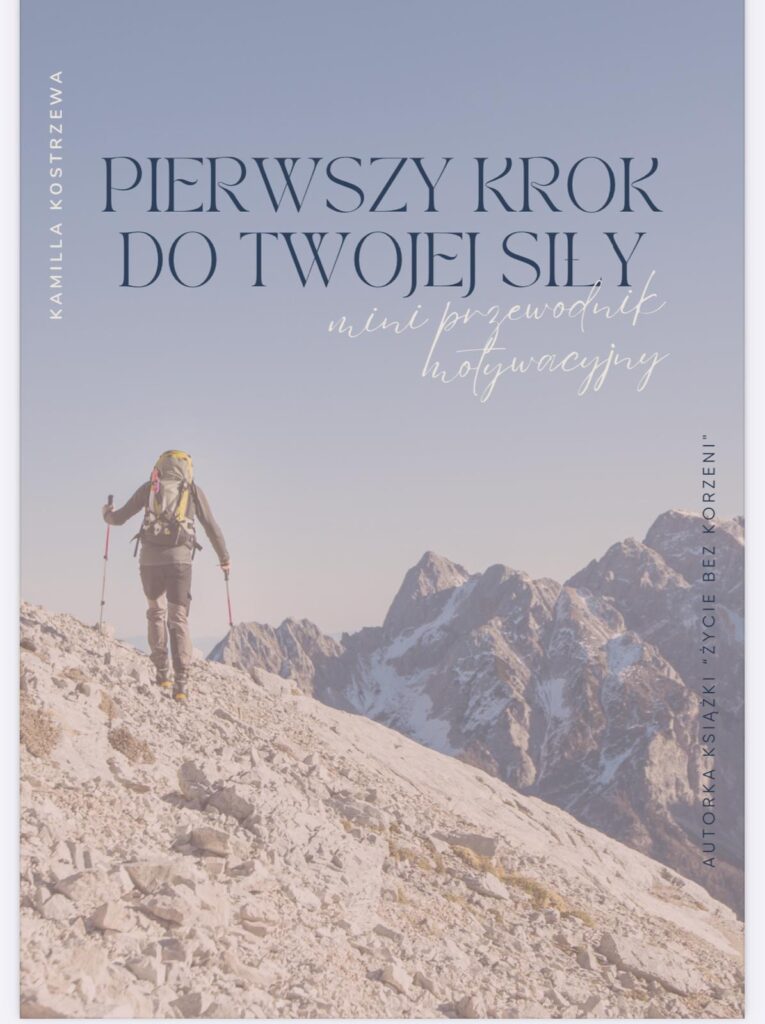 pierwszy krok do twojej siły ebook